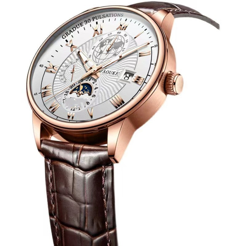 Men's Leather Watch