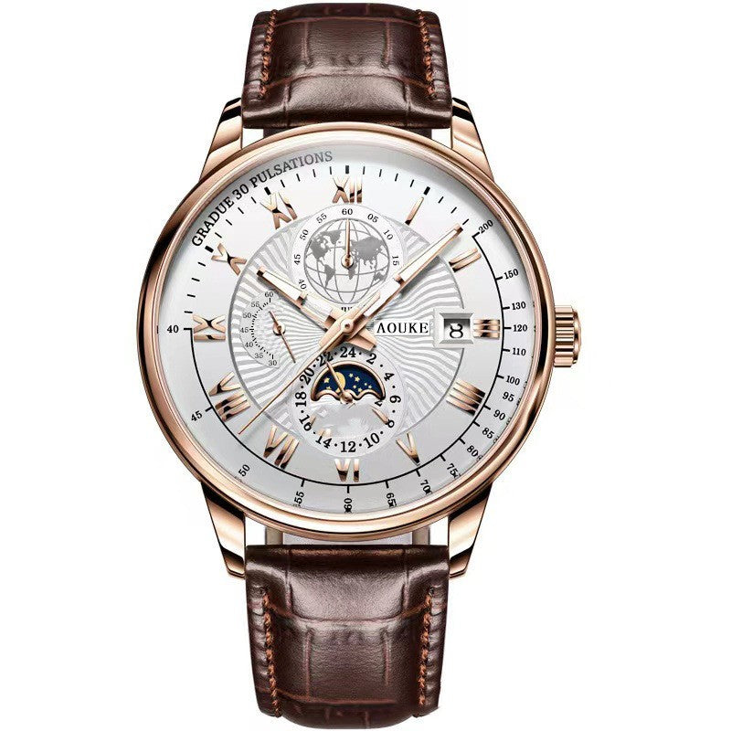 Men's Leather Watch
